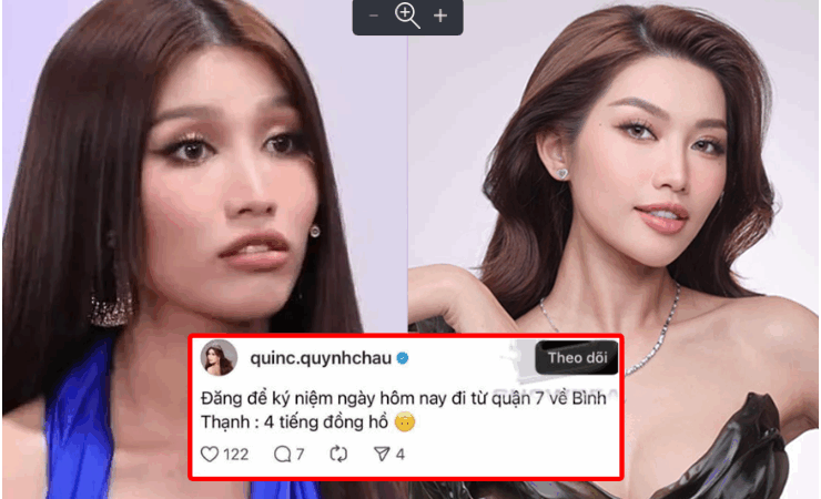 Á hậu Quỳnh Châu ‘giận dỗi’ vì kẹt xe giữa thời điểm đại lễ, nói lời đầy mỉ.a ma.i: CDM tức giận ch.ử.i người đẹp là loại v.ô ơn