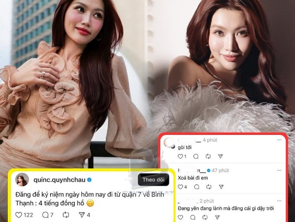 Á hậu Quỳnh Châu đăng bài than phiền về việc kẹt xe ngay dịp Đại lễ 30/4: Nhiều người vào khuyên cô nên bình tĩnh và xóa bài