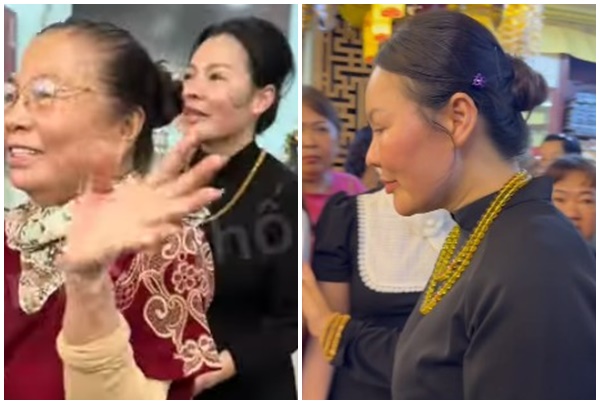 Vợ Qúy Bình vui như Tết khi gặp được mẹ nuôi của Qúy Bình: “Từ lúc tôi xuống đây, má Tư đã dặn tôi “cấm con không được nói ra là má mời cỗ” nhưng tôi vẫn phải nói vì đây là hành động rất đẹp, tuyệt vời, thiện lành. Hôm nay, bà xã Quý Bình không tốn một đồng tiền ăn uống nào hết. Cảm ơn mọi người rất nhiều”