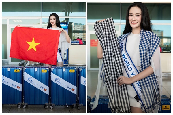 Hoa hậu Ý Nhi chơi lớn khi mang hơn 160 kg hành lý đến Ấn Độ thi Miss World: Nhìn vào 1 món đồ đặc biệt báo hiệu cô sẽ đạt thành tích cao, trở thành Hoa hậu quốc dân mới, niềm tự hào của Việt Nam