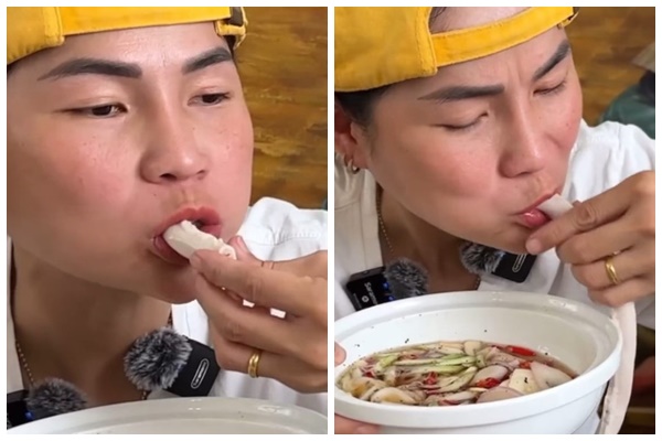 Nga Sumo: Cô g.ái được gọi tên nhiều nhất lúc này, 1 lúc ăn hết 15kg lòng se điếu cơ mà
