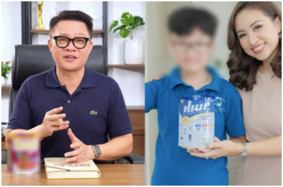 BTV Quang Minh từng quảng cáo: ‘Con tôi đã dùng sữa HIUP rồi, nó cao như bây giờ là nhờ sữa HIUP đó’