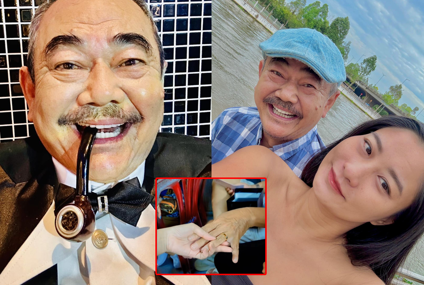 NSND Việt Anh được bạn gái kém 36 tuổi cầu hôn trên du thuyền: “Xem xong khối anh chỉ biết ghen tỵ!”
