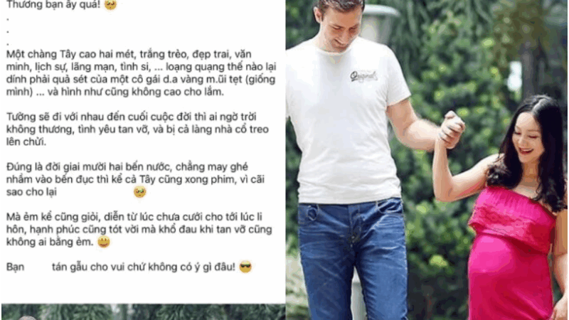 Lan Phương làm lộ hợp đồng hôn nhân với chồng Tây: “Hóa ra trước giờ không vì nhau, thật hư thế nào?”
