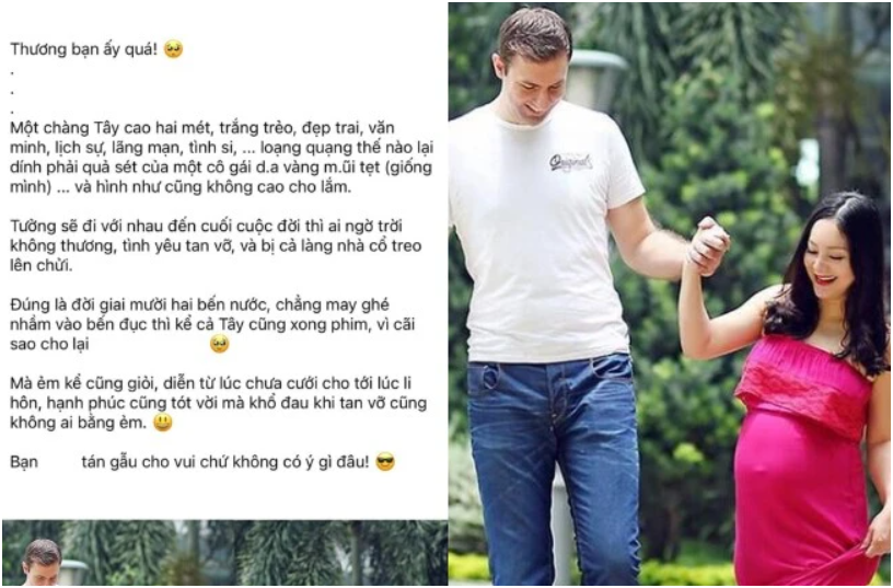 Lan Phương làm lộ hợp đồng hôn nhân với chồng Tây: “Hóa ra trước giờ không vì nhau, thật hư thế nào?”