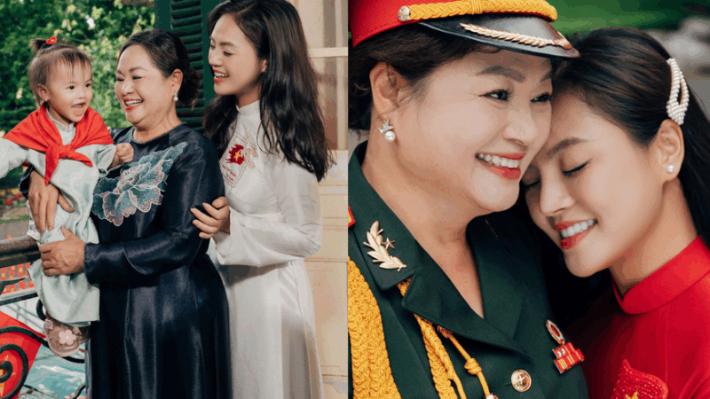 Diễn viên Thu Quỳnh rưng rưng tiết lộ: Mẹ ruột là Thượng tá quân đội, ‘sĩ đến hết đời’ với A80 – “Mẹ mặc quân phục là đẹp nhất trong mắt tôi