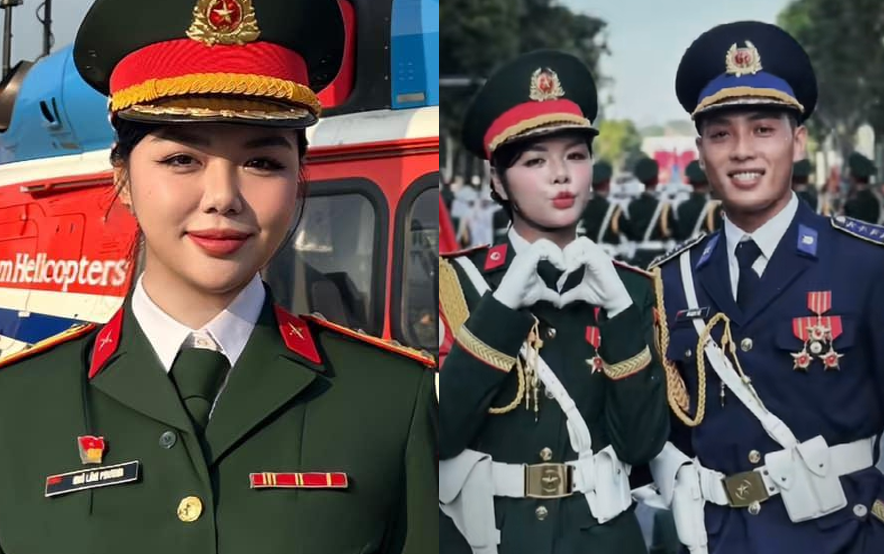 Danh tính người yêu Trung úy Ngô Lâm Phương lộ diện: Trai tài gái sắc, chuẩn couple ‘sinh ra là dành cho nhau’ khiến MXH bùng n:ổ