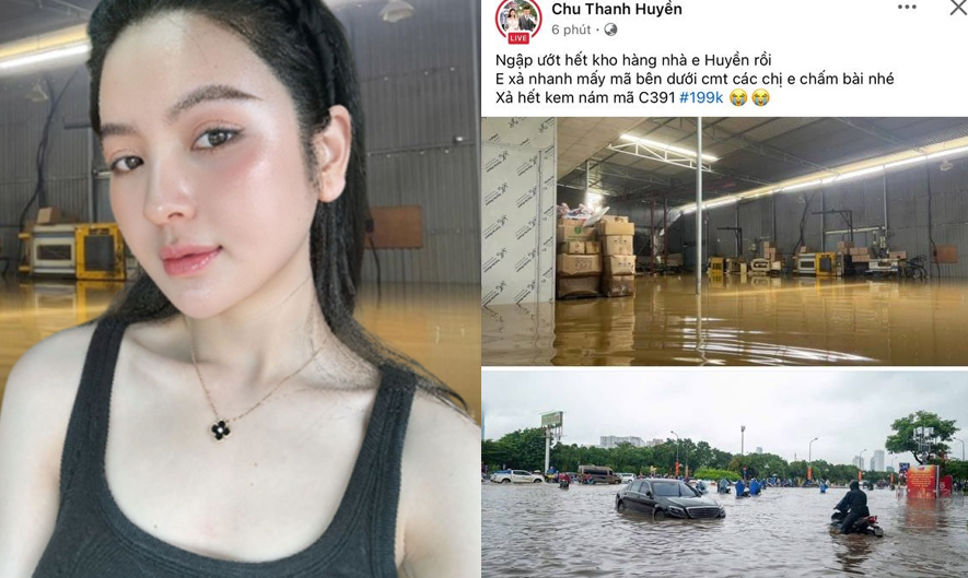 Chu Thanh Huyền bị bóc mẽ ‘nhận vơ’ ảnh kho hàng ngập nước để xả hàng: Pha xử lý sau đó mới thật sự gây phẫn nộ