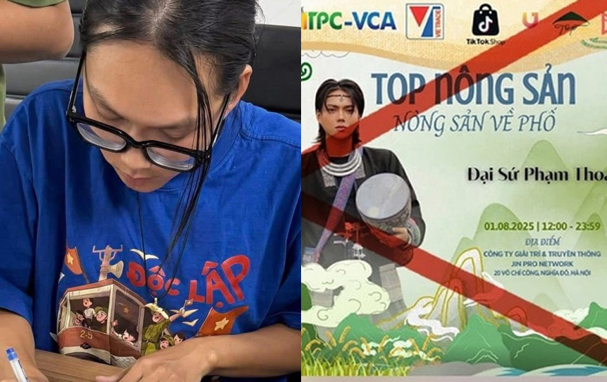 Phạm Thoại bị mời làm việc sau màn tự phong Đại sứ Nông sản: Hóa ra “không ai mời, tự bịa cho vui”?