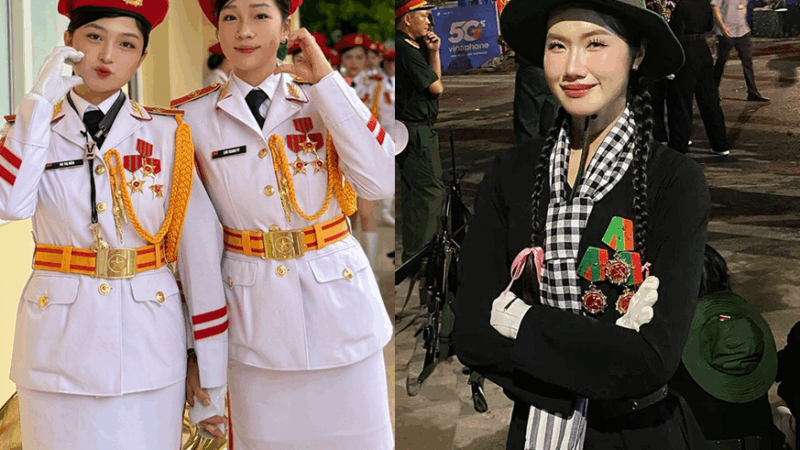 10 nữ quân nhân Việt Nam nở nụ cười là MXH chao đảo: Visual ‘cực phẩm quốc nội’, netizen khẳng định đẹp không thua gì minh tinh