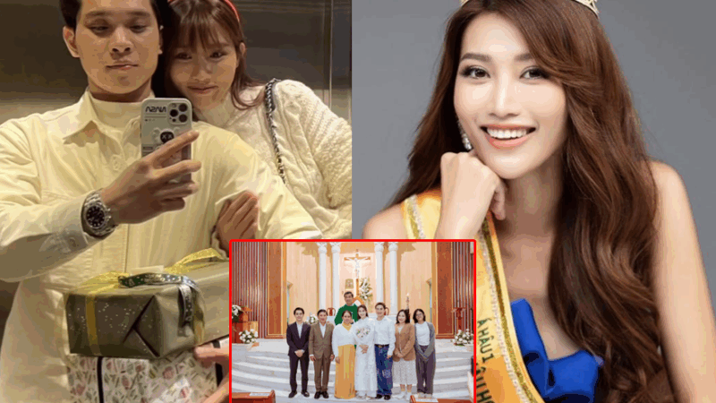 Á hậu Quỳnh Châu cưới bạn trai doanh nhân: Gia thế nhà trai thuộc hàng tài phiệt, cưới là đổi đời?