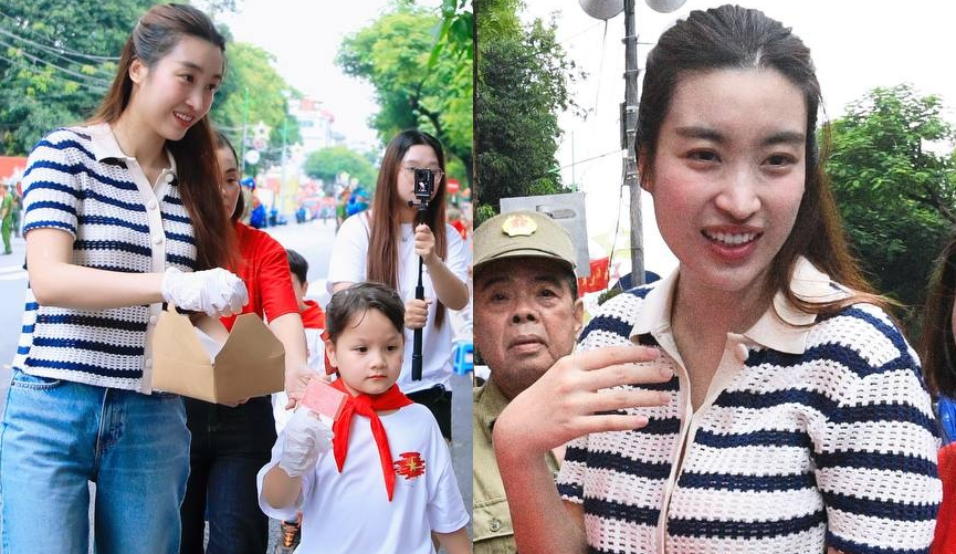 Hoa hậu Đỗ Mỹ Linh bất ngờ đi phát kem cho bà con xem A80: Visual đời thường ‘đỉnh chóp’, netizen ngẩn ngơ!