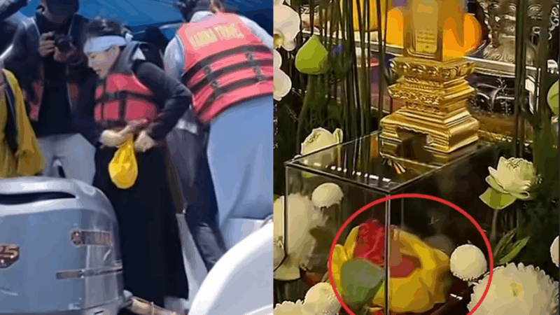 Vợ Quý Bình lén giữ một phần tr:o c:ốt chồng trong chùa: “Thế mà vẫn có người nói tôi không thương anh”