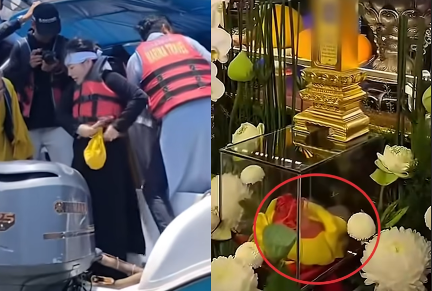 Vợ Quý Bình lén giữ một phần tr:o c:ốt chồng trong chùa: “Thế mà vẫn có người nói tôi không thương anh”
