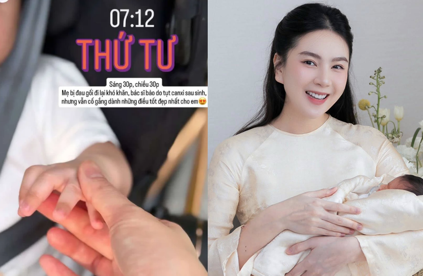 Xót xa hình ảnh MC Mai Ngọc sau sinh: Sự cố sức khoẻ khiến ai cũng thương