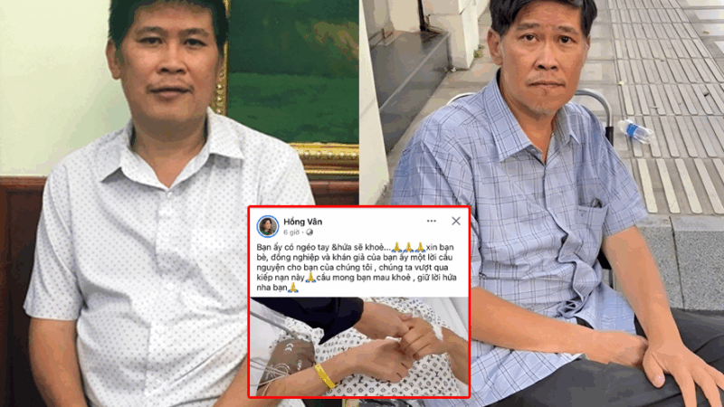 Bạn bè đồng loạt cầu nguyện cho Phước Sang sau khi ông bất tỉnh tại nhà riêng hậu 3 lần đ:ột q:uỵ