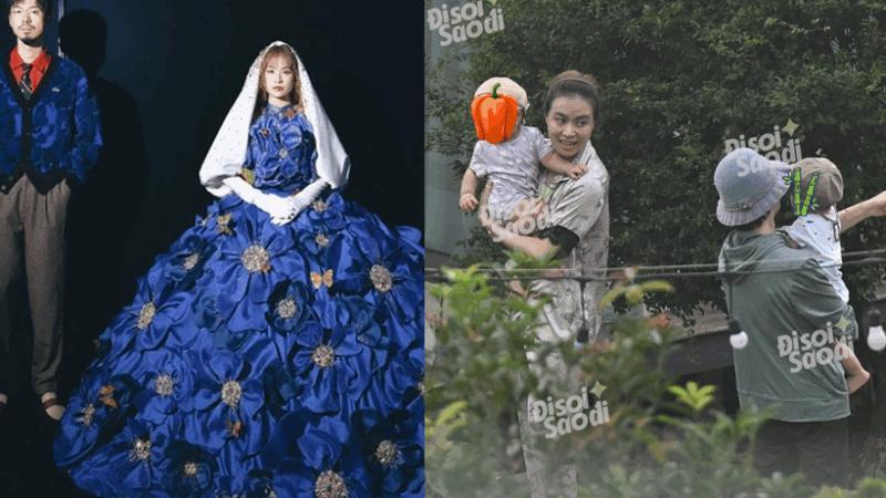 Bà hàng xóm hé lộ về 2 bé song sinh nhà Hoàng Thùy Linh – Đen Vâu: “Bụ bẫm, đáng yêu lắm!”