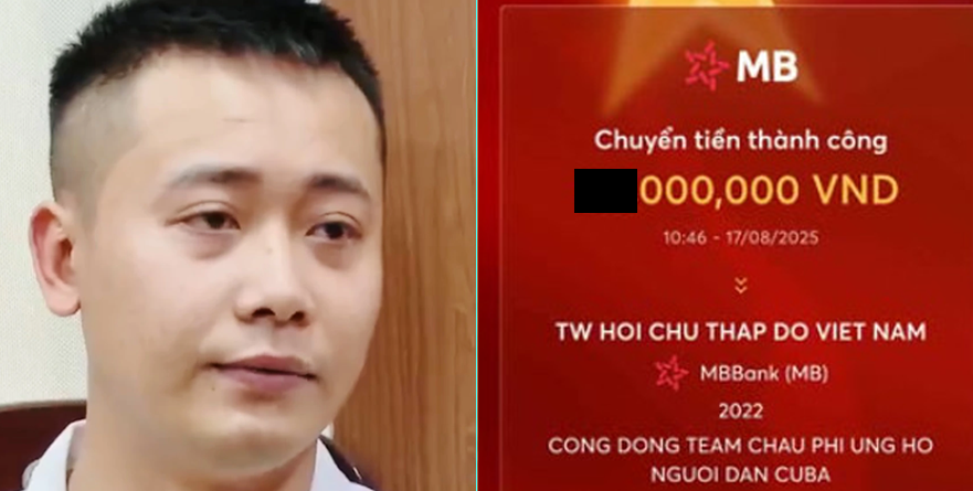 Bị gi:am vẫn không quên làm từ thiện: Quang Linh Vlogs ủng hộ Cuba số tiền khiến ai cũng nể phục