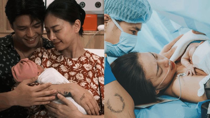 1 tuần sau sinh, Ngô Thanh Vân – Huy Trần thừa nhận cuộc sống đảo lộn: “Thiếu ngủ, tóc tai rối bù, muốn xỉu luôn”