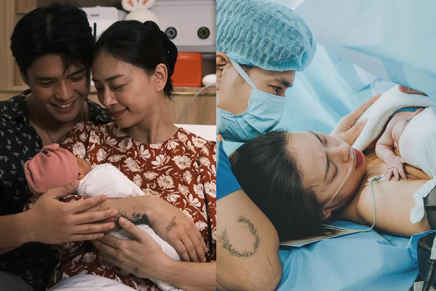 1 tuần sau sinh, Ngô Thanh Vân – Huy Trần thừa nhận cuộc sống đảo lộn: “Thiếu ngủ, tóc tai rối bù, muốn xỉu luôn”