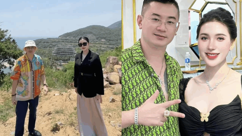 Ngân Collagen khoe chồng tham gia xây resort 22.000 ha ở Nha Trang: Netizen tính nhanh ra… to gần bằng cả thành phố!