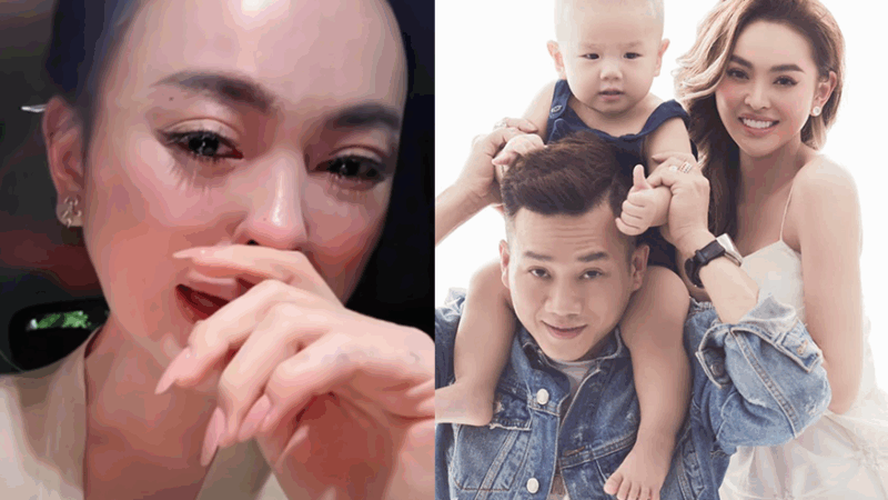 Trang Nemo khóc nức nở, van xin chồng nhường quyền nuôi con sau khi hoàn tất thủ tục l:y d:ị: Nghe mà xót xa vô cùng