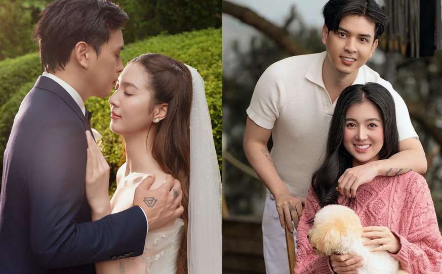 Ảnh cưới Hồ Quang Hiếu và vợ kém 17 tuổi gây sốt: Visual cô dâu ‘đỉnh nóc kịch trần’, nhan sắc lấn át cả Hoa hậu!