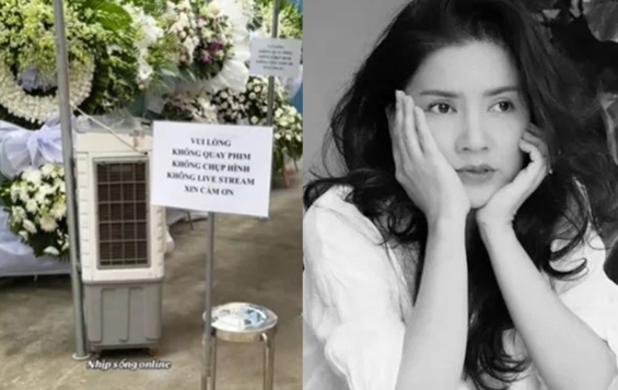 Đám tang Ngọc Trinh: 5 tấm bảng đặc biệt được gia đình treo lên khiến ai đến viếng cũng phải dừng lại