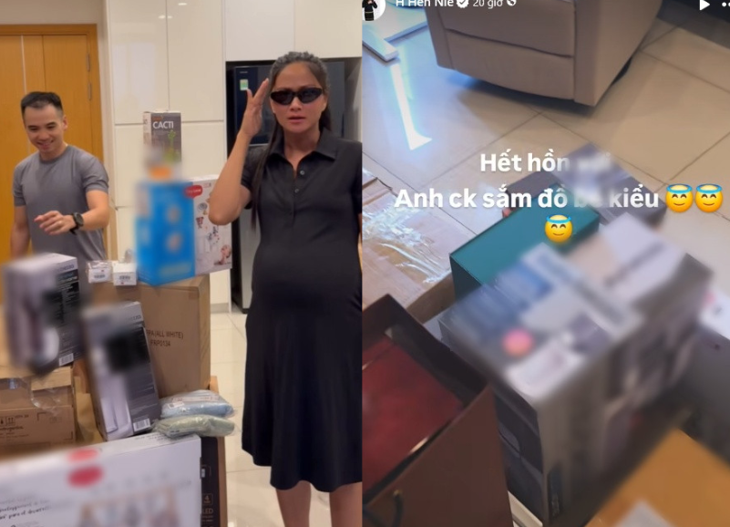 Ông xã H’Hen Niê rút ví ‘tới bến’ sắm đồ cho con đầu lòng: Người khen chiều vợ, kẻ bảo hoang phí!