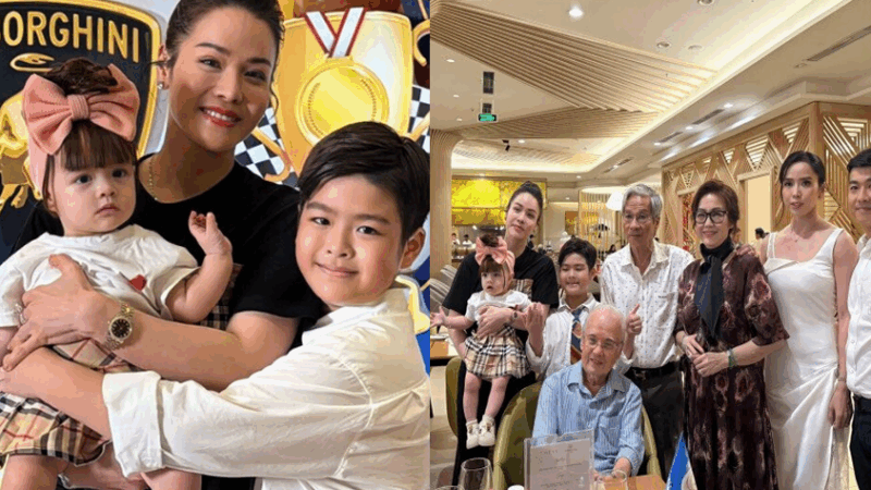 Nhật Kim Anh bế con gái về Cần Thơ tổ chức sinh nhật cho con trai, bạn gái mới của chồng cũ cũng có mặt: Thái độ lạnh như băng, lộ rõ khoảng cách