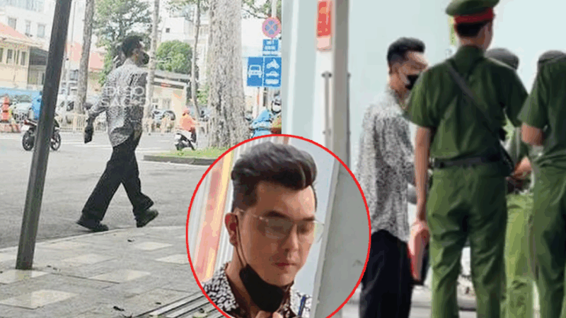 Ưng Hoàng Phúc lộ diện tại Công an TP.HCM theo thư triệu tập: Lần này còn chối được nữa không?