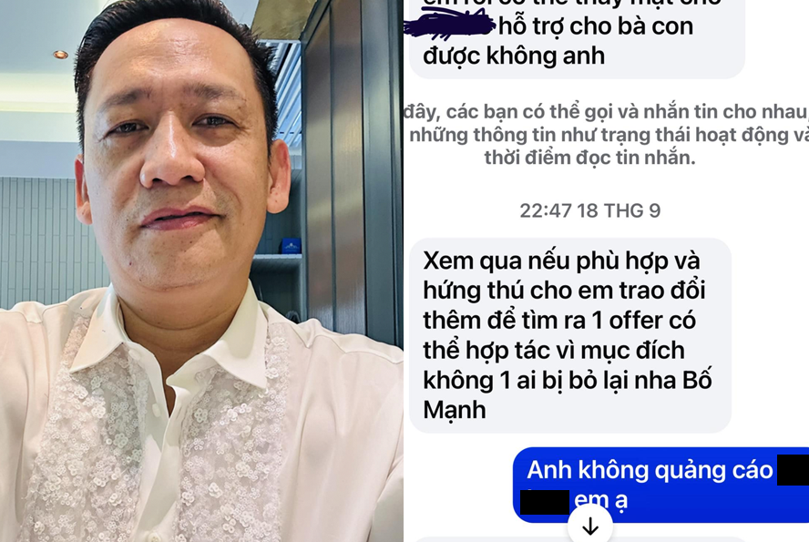 Duy Mạnh công khai tin nhắn web cá độ mời quảng cáo: ‘Tiền thì tôi cũng thèm thiệt đấy, nhưng sợ dân mạng ch:ửi hơn nên thôi!