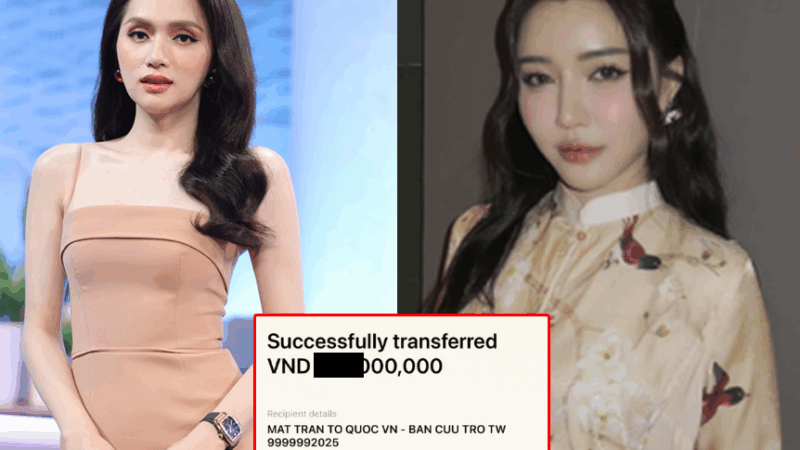 Hương Giang – Bích Phương và loạt sao Việt góp tiền cứu trợ bão số 10: Con số công bố khiến netizen rưng rưng