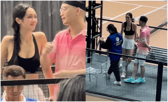 Doanh nhân Đức Phạm bị bắ:t gặp thân m:ật với Á hậu Vũ Thúy Quỳnh ngay trên sân Pickleball: “Đứng s:át nhau thế này, lại còn có hành động khiến ai nấy đỏ mặt!”