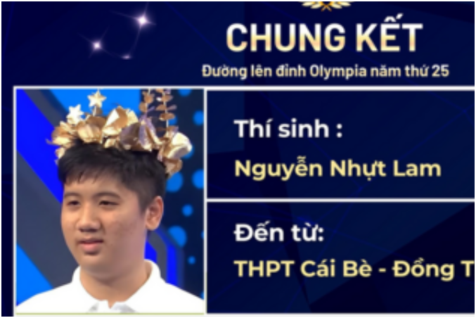 Không ngờ tới được, ngôi trường không chuyên duy nhất có thí sinh lọt vào Chung kết Olympia: “Lần đầu tiên trong lịch sử”