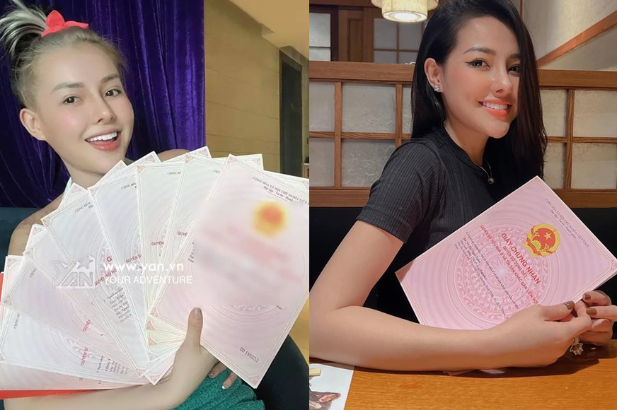 Độ giàu có của Ngân 98 khiến dân mạng choáng váng: Mua đất vài chục tỷ như mua rau, cầm cả chục sổ đỏ trên tay!
