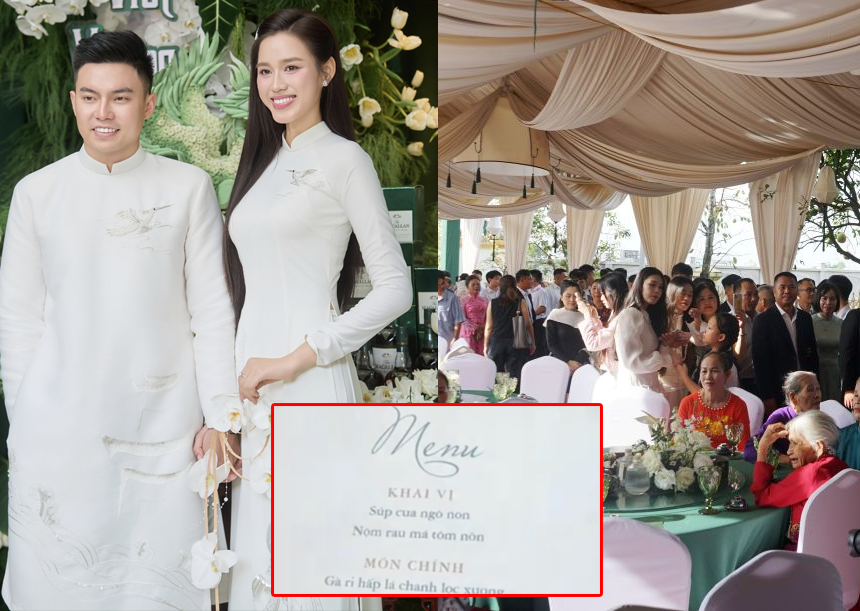 Lộ menu tiệc ăn hỏi Đỗ Hà: Dâu hào môn mà đãi khách bằng món ‘dân dã’, đậm chất cỗ quê