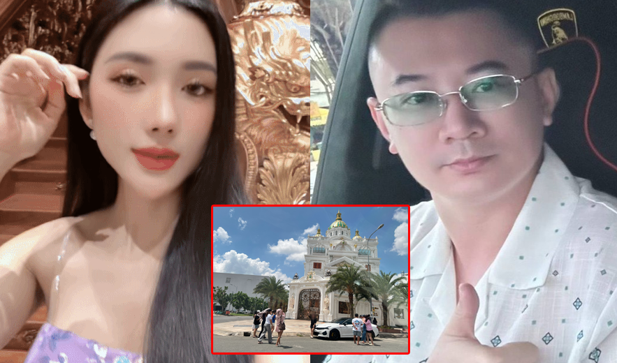Ngân Collagen chính thức lên tiếng bác tin đồn ‘đi Campuchia’ – chồng hoảng hốt gọi công an vì đám đông kéo đến biệt thự 500 tỷ