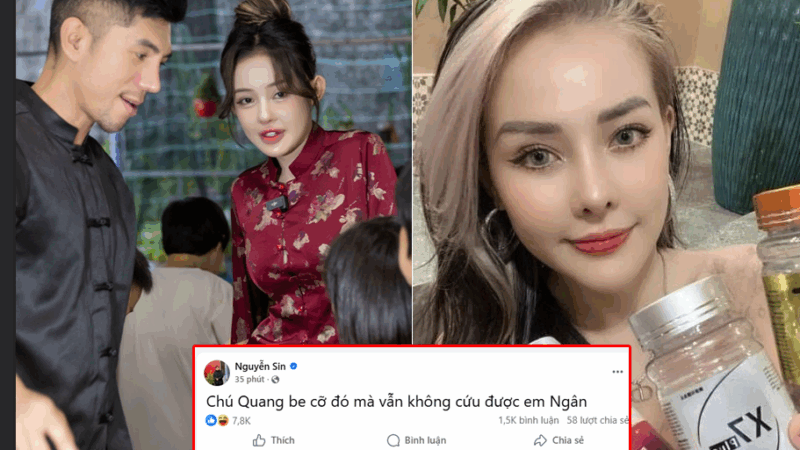 Ngân 98 bất ngờ bị réo tên khắp MXH, Lương Bằng Quang cũng dính luôn: Chuyến này hết cứu