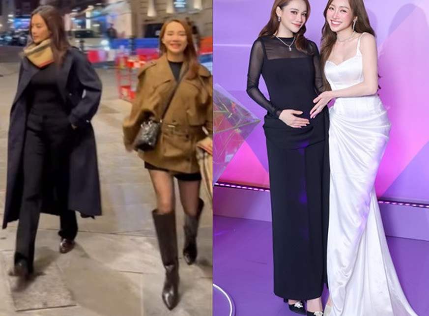 Nhã Phương bị nhắc nhở vì mang bầu vẫn đi giày cao gót: “Thương con mình tí đi chị ơi!”