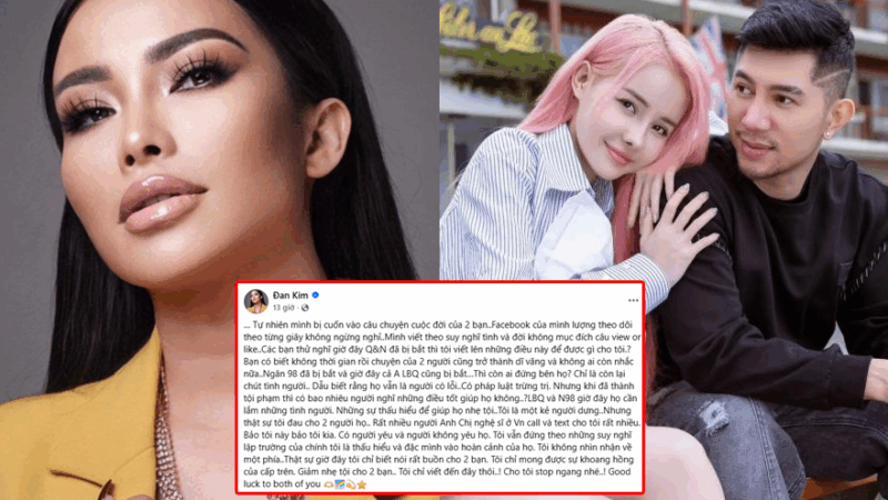 Ca sĩ Đan Kim xót xa cầu xin khoan hồng cho Lương Bằng Quang và Ngân 98: ‘Tôi chỉ biết nói là rất buồn!’