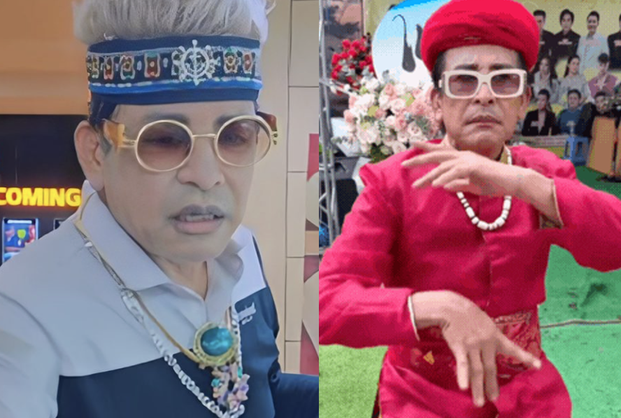 MC Thanh Bạch gây hoang mang: Ngồi bệt giữa thảm đỏ, đứng mưa giữa phố,  phong cách ngày càng khó hiểu!