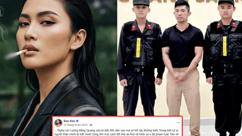 Ca sĩ Đan Kim lên tiếng sau khi Lương Bằng Quang bị bắt: ‘Anh phạm luật nhưng không sai trong tình, sao lại cười trên nỗi đau của người khác?