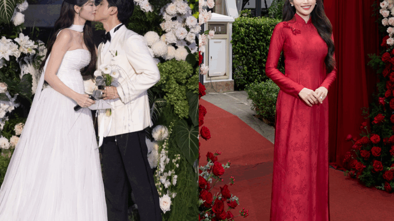 Á hậu Quỳnh Châu bị soi vòng 2 to bất thường trong đám cưới triệu đô: Hóa ra là cưới chạy bầu?