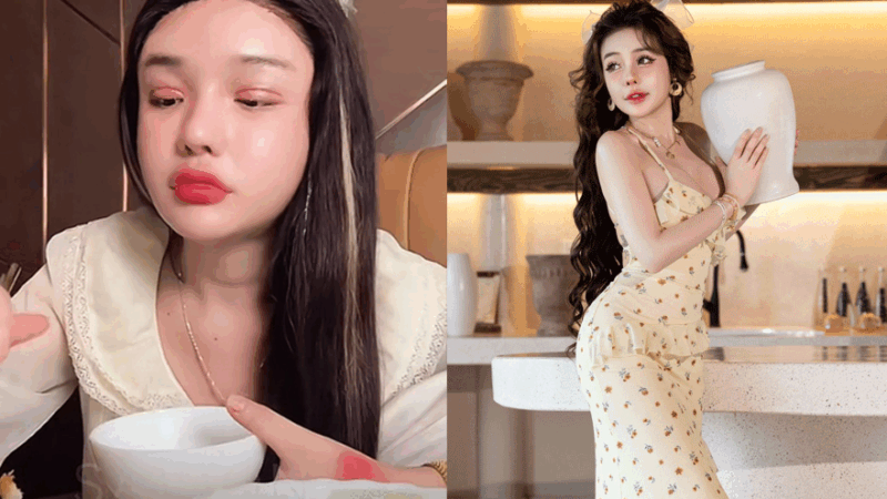 Ngân 98 vướng vòng l:ao l:ý, em gái gây tr:anh c:ãi khi thản nhiên đi PTTM, thoải mái vào nhà 80 tỷ mukbang, còn vô tư lục đồ chị gái ngay trên livestream