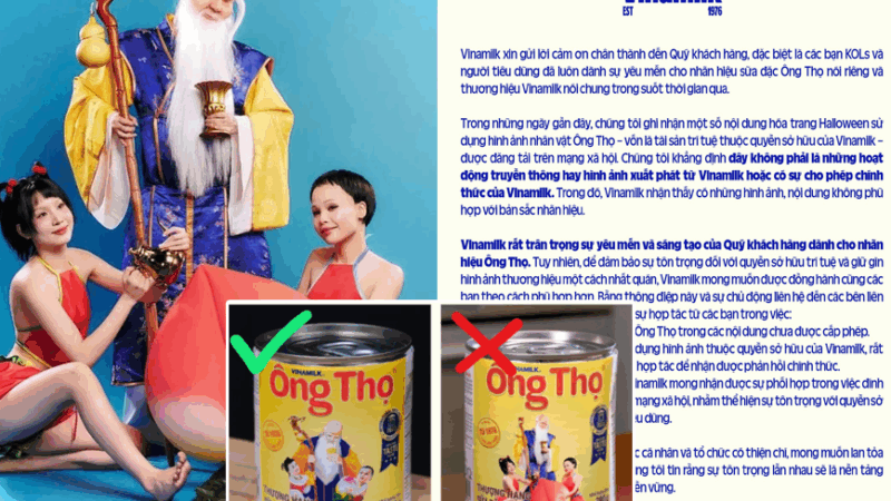 Quỳnh Anh Shyn cosplay hình ảnh ‘Ông Thọ’ dịp Halloween, Vinamilk lên tiếng cực c:ăng: “Nữ ca sĩ s:ợ xanh mặt vội g:ỡ ảnh  trong 1 nốt nhạc”