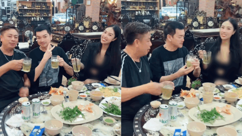 Vợ kém Quang Minh 37 tuổi gây b:ão vì hành động kh:oe th:ân ngay trước mặt bạn nh:ậu của chồng: Netizen xem xong chưởi r:ủa th:ậm t:ệ luôn!