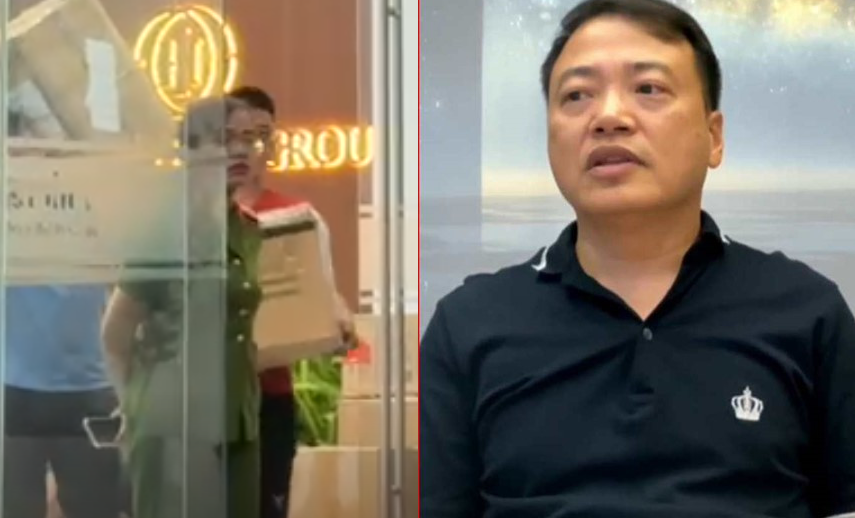 Công an huy động xe tải chở đầy thùng tài liệu từ công ty Shark Bình: Dấu hiệu cho thấy “b:ão lớn” thật sự đã ập đến