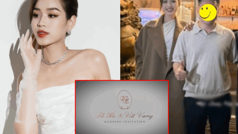Rò rỉ thiệp cưới của Hoa hậu Đỗ Thị Hà: Hé lộ ngày lên xe hoa cùng đại gia kín tiếng