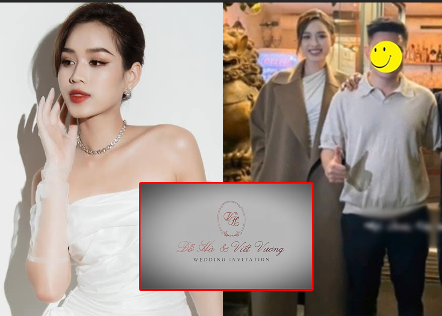 Rò rỉ thiệp cưới của Hoa hậu Đỗ Thị Hà: Hé lộ ngày lên xe hoa cùng đại gia kín tiếng